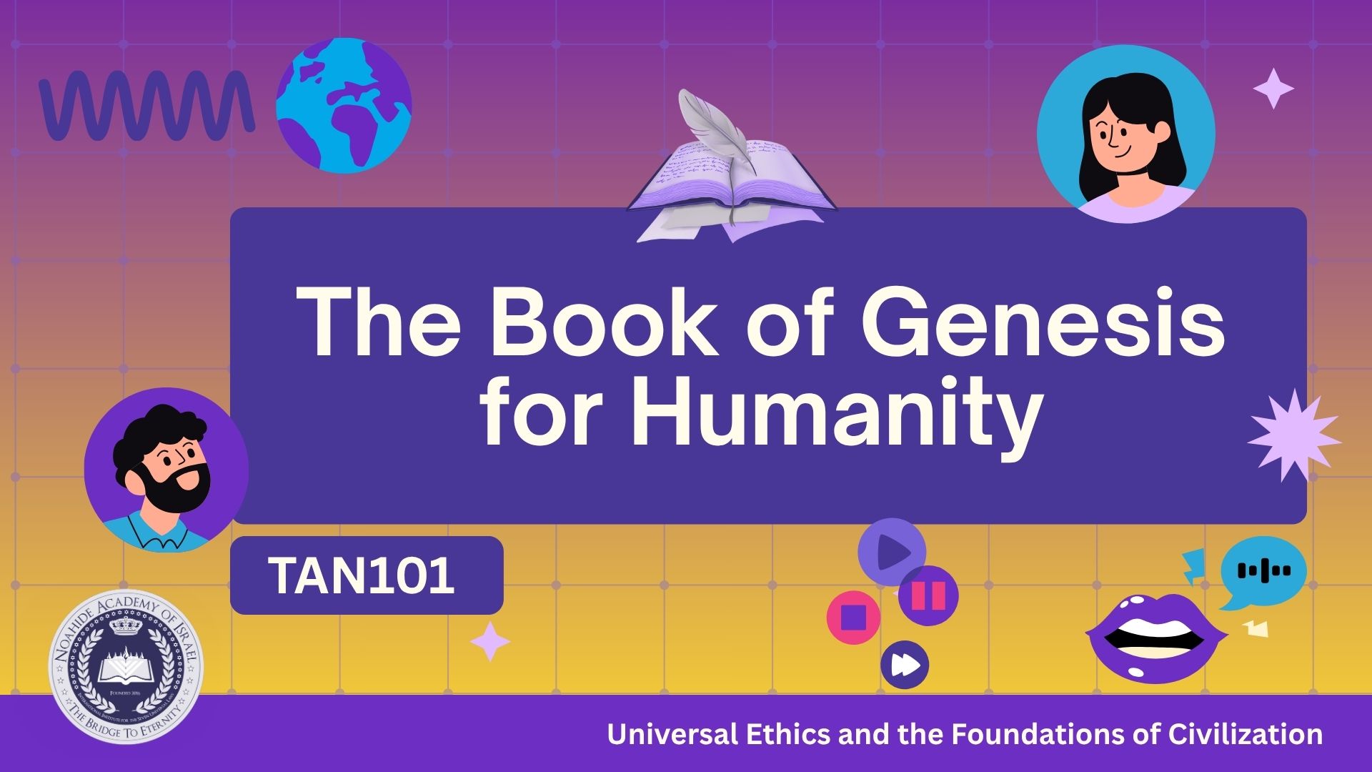 The Book of Genesis for Humanity TAN101